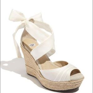 Ugg cork wedge sandals